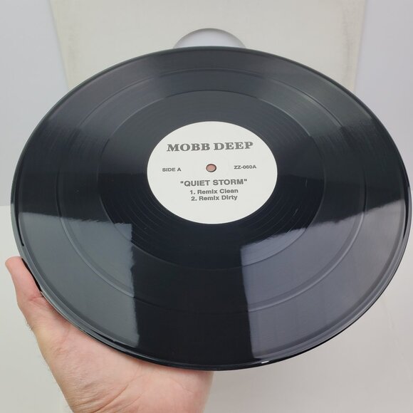 Mobb Deep In Too Deep Vinyl Record Remix Single VTG 90s White Label Rap VG+/EX - Picture 2 of 11